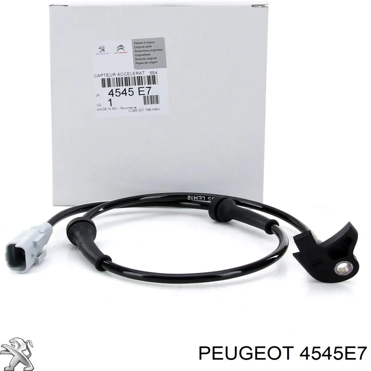 Czujnik ABS przedni 4545E7 Peugeot/Citroen