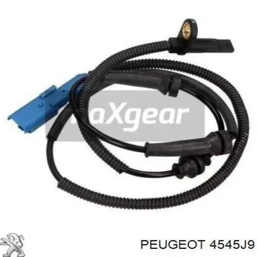 Czujnik ABS przedni 4545J9 Peugeot/Citroen