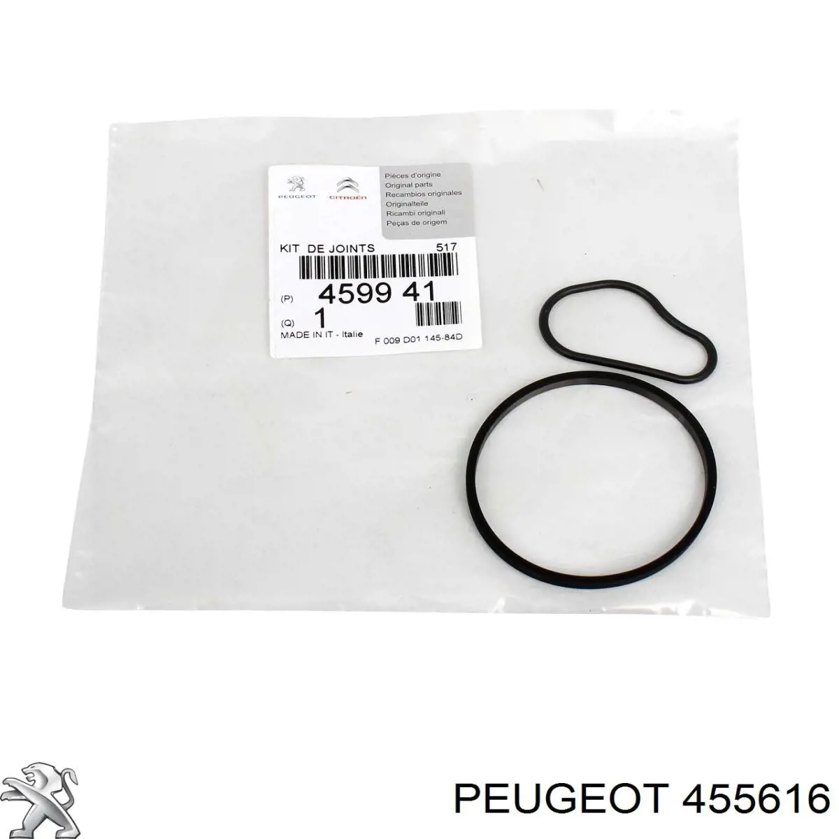 Do koszyka 455616 Peugeot/Citroen Uszczelka pompy próżniowej