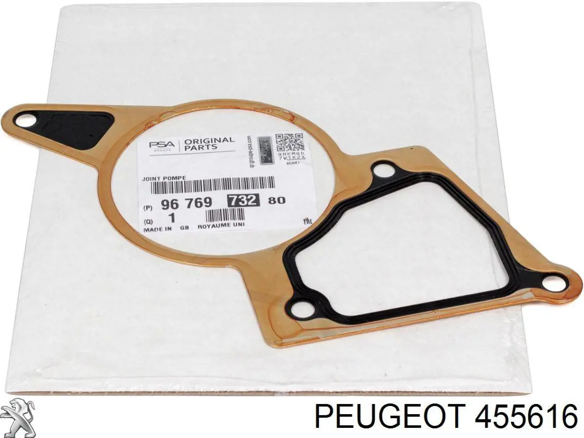 Uszczelka pompy próżniowej Peugeot/Citroen 455616 cena, od 7,64 USD