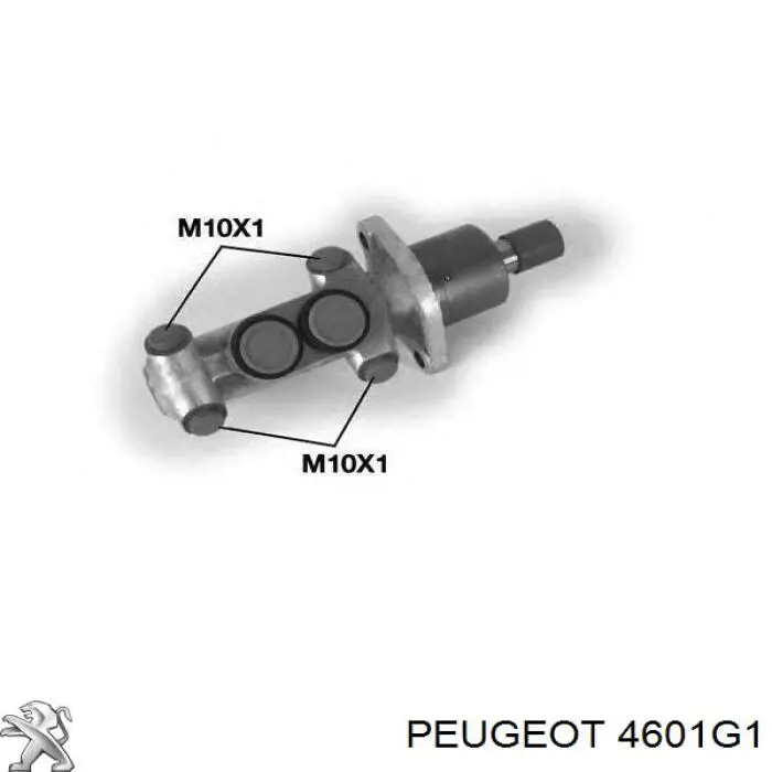 4601G1 Peugeot/Citroen Główny cylinder hamulców