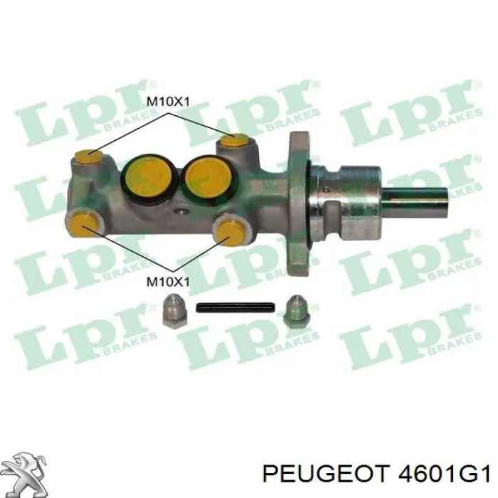 Do koszyka 4601G1 Peugeot/Citroen Główny cylinder hamulców