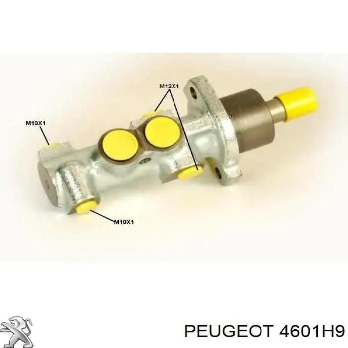 Główny cylinder hamulców Peugeot/Citroen 4601H9 cena, od 45,97 USD