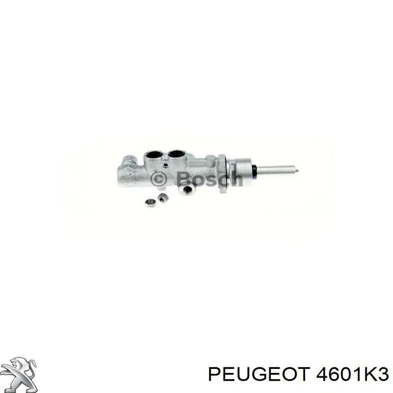 Główny cylinder hamulców Peugeot 607 sedana (9D, 9U) (2000 - 2010) cena, od  