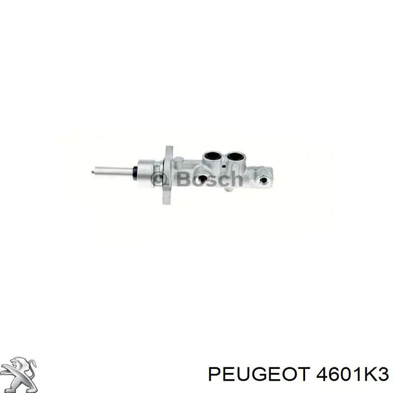 Główny cylinder hamulców do Peugeot 607  9D, 9U