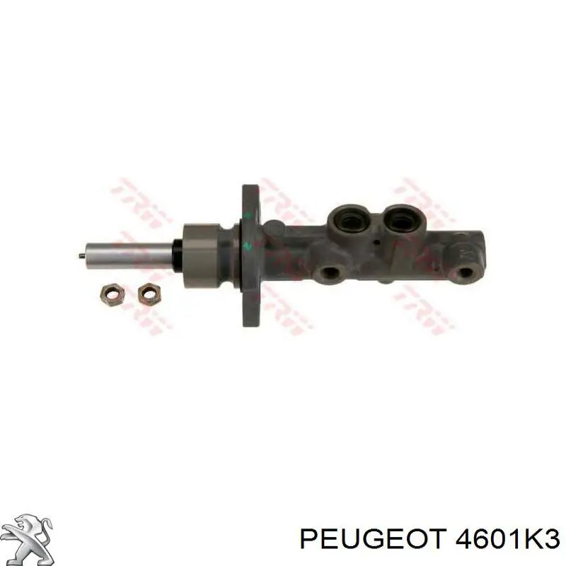 Główny cylinder hamulców do Peugeot 607  9D, 9U