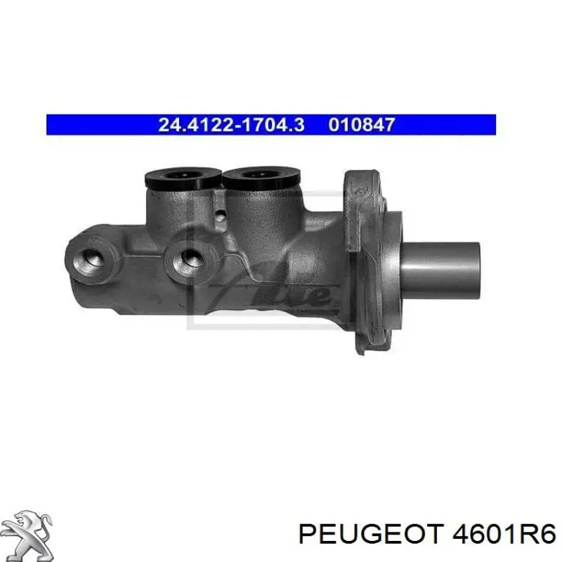 Główny cylinder hamulców Peugeot/Citroen 4601R6 cena, od 47,67 USD