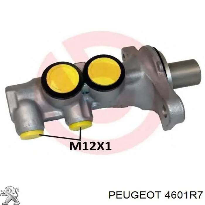 Do koszyka Główny cylinder hamulców Citroen C3 I FC