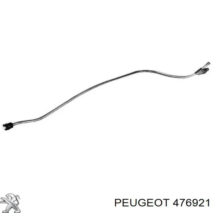 Do koszyka 476921 Peugeot/Citroen Przewodnik linki hamulca ręcznego