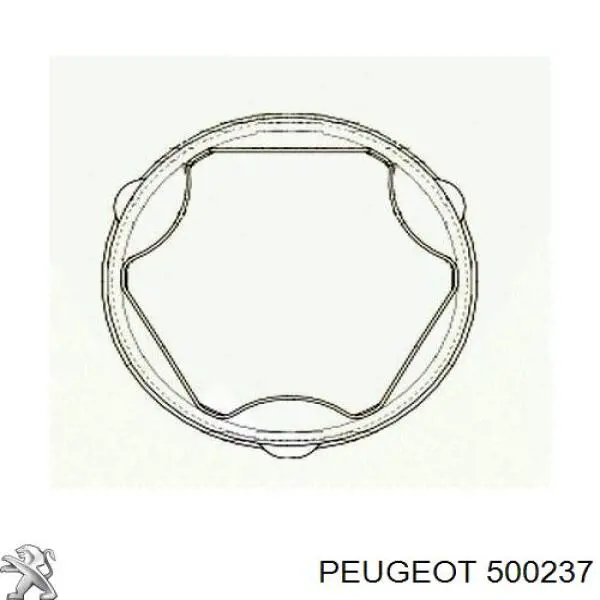 Do koszyka 500237 Peugeot/Citroen Sprężyna przednia