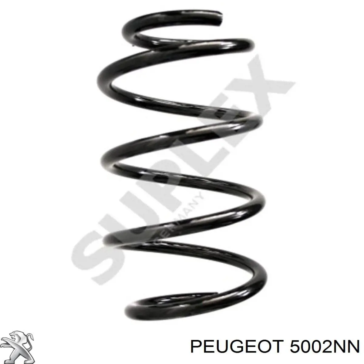 Do koszyka 5002NN Peugeot/Citroen Sprężyna przednia