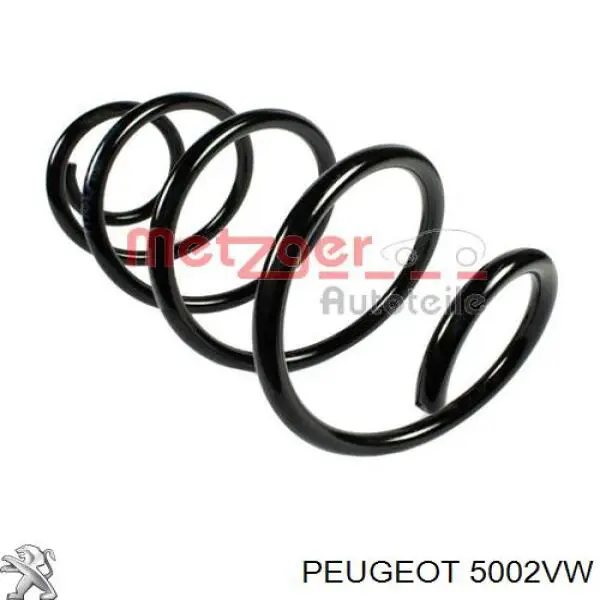 Sprężyna przednia Peugeot/Citroen 5002VW cena, od 26,69 USD