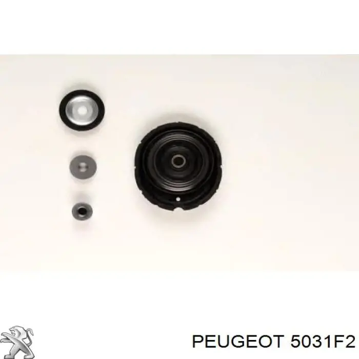 5031F2 Peugeot/Citroen Poduszka amortyzatora przedniego