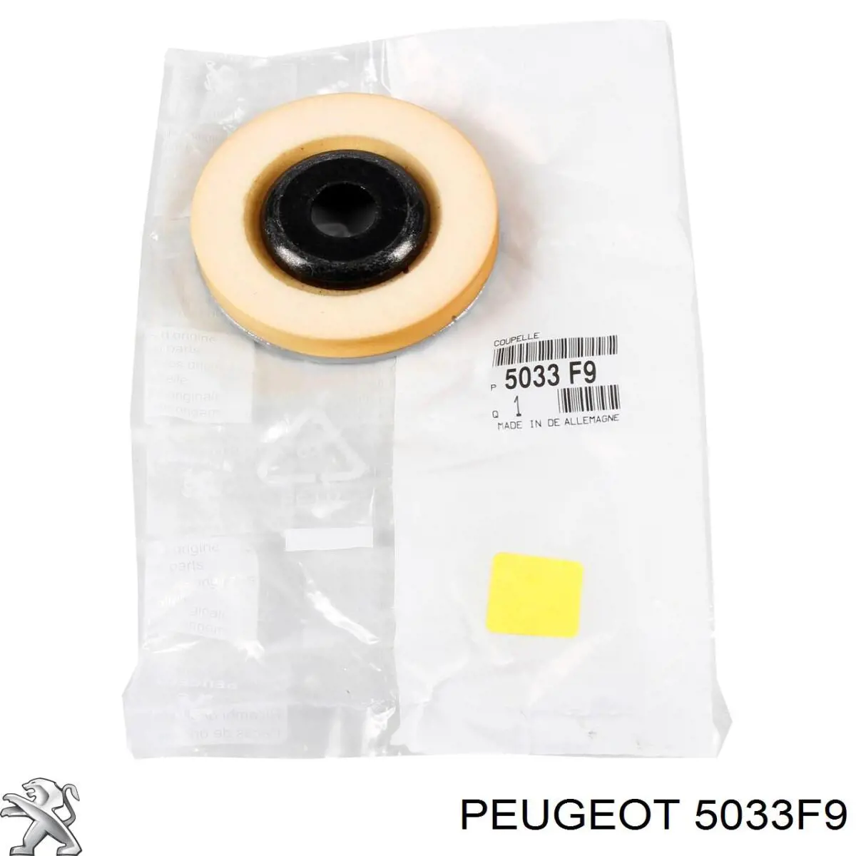 Gniazdo sprężyny przedniej górne Peugeot/Citroen 5033F9 cena, od 13,47 USD
