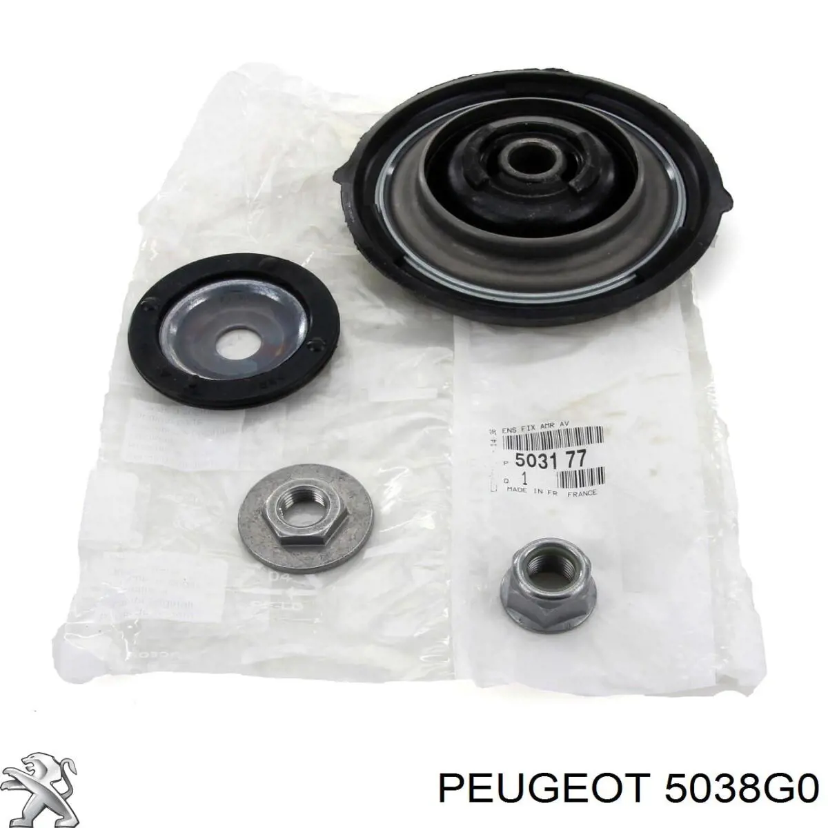 Poduszka amortyzatora przedniego Peugeot/Citroen 5038G0 cena, od 103,85 USD