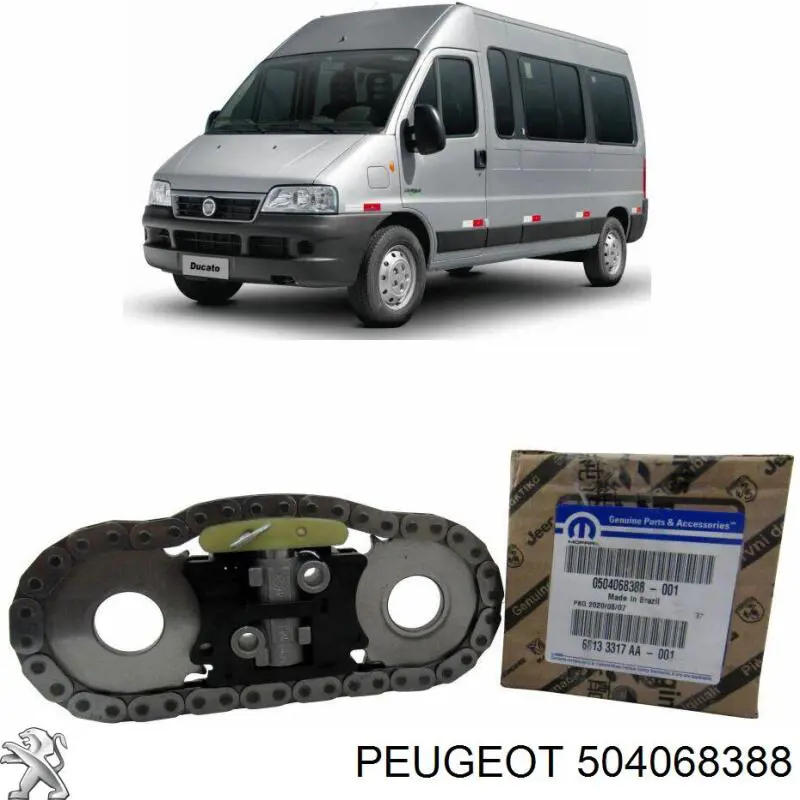 Do koszyka Łańcuch rozrządu Fiat Ducato II 244