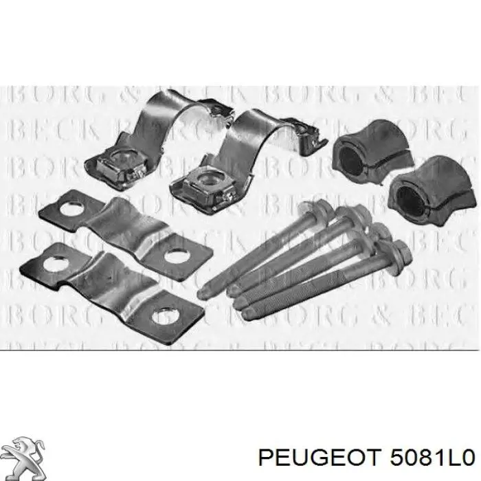 Stabilizator przedni Peugeot/Citroen 5081L0 cena, od 4,54 USD