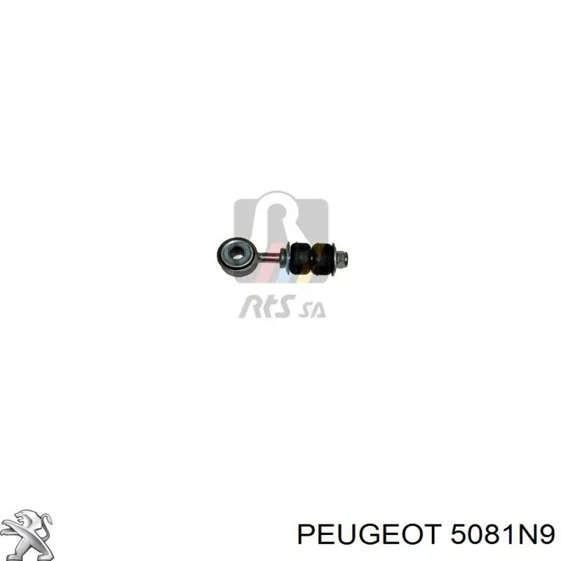 Stabilizator przedni Peugeot/Citroen 5081N9 cena, od 221,93 USD