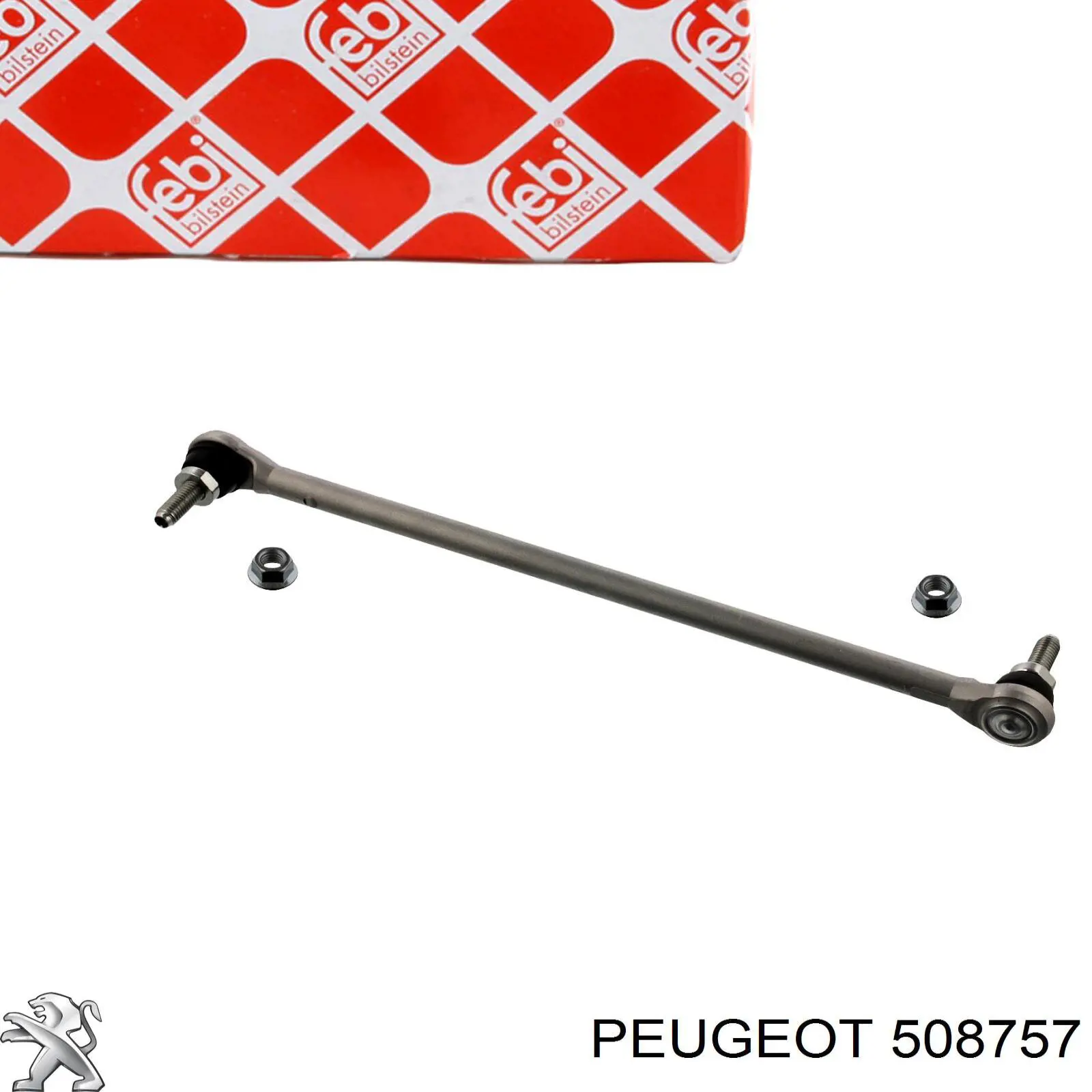 Do koszyka 508757 Peugeot/Citroen Łącznik stabilizatora przedniego