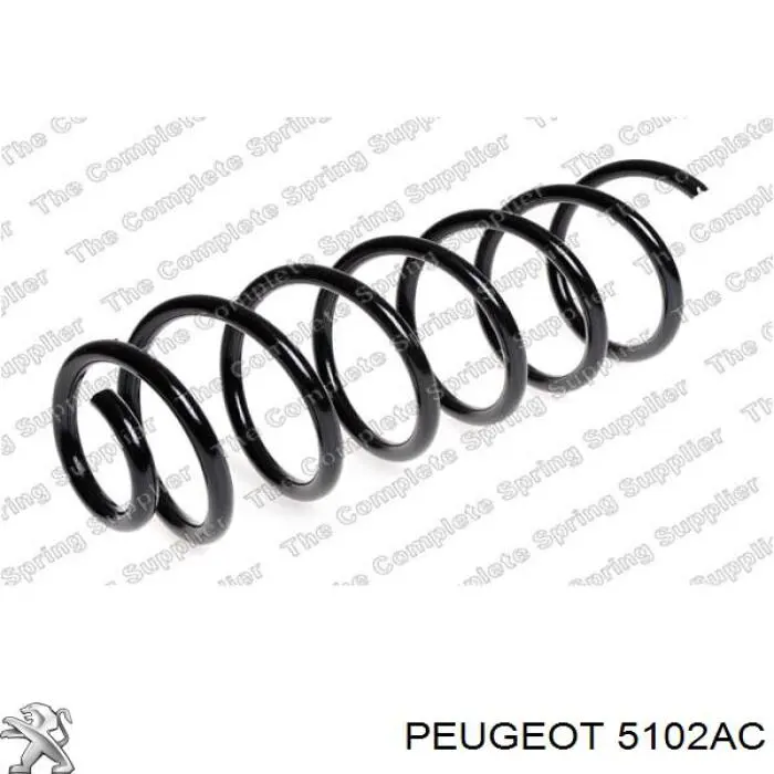 5102AC Peugeot/Citroen Sprężyna tylna