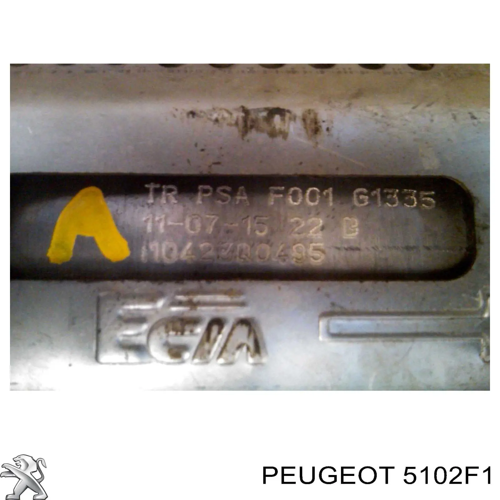 Sprężyna tylna Peugeot/Citroen 5102F1 cena, od 54,09 USD
