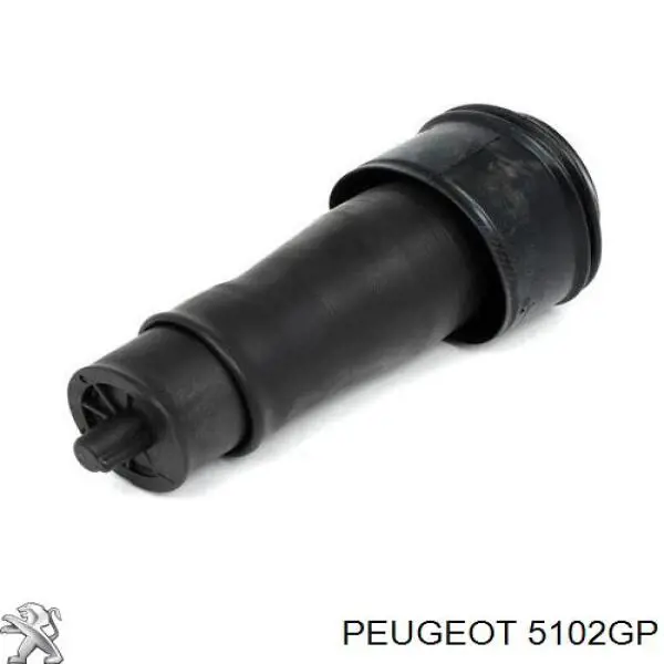 5102GP Peugeot/Citroen Poduszka pneumatyczna (resor pneumatyczny) mostu tylnego