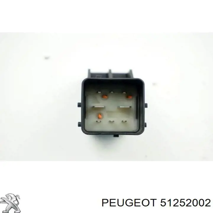 Przekaźnik świec żarowych 51252002 Peugeot/Citroen