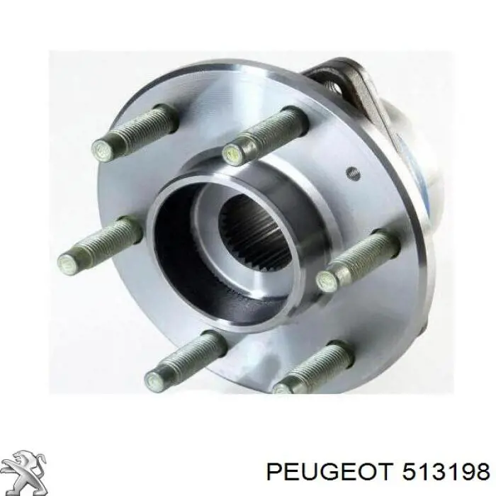 Silentblock tylnej belki Peugeot/Citroen 513198 cena, od 20,29 USD