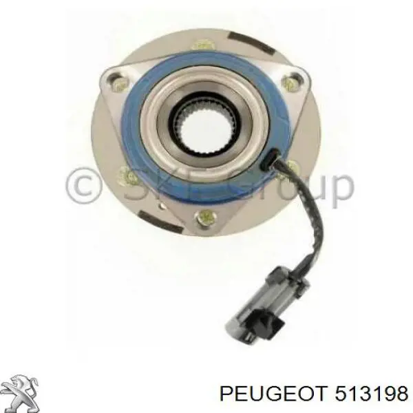 Do koszyka 513198 Peugeot/Citroen Silentblock tylnej belki