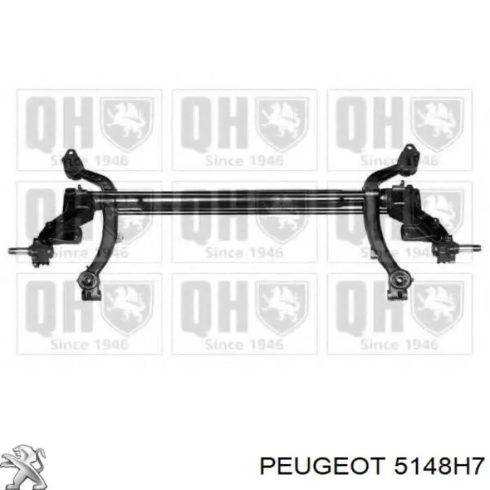 Korpus osi tylnej Peugeot/Citroen 5148H7 cena, od 212,82 USD