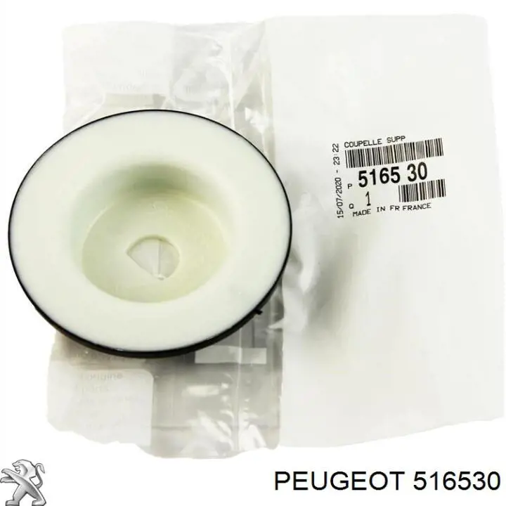 516530 Peugeot/Citroen Pierścień gumowy sprężyny tylnej górny