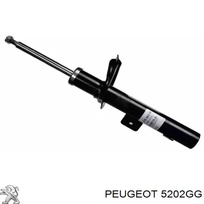 5202GG Peugeot/Citroen Amortyzator przedni lewy