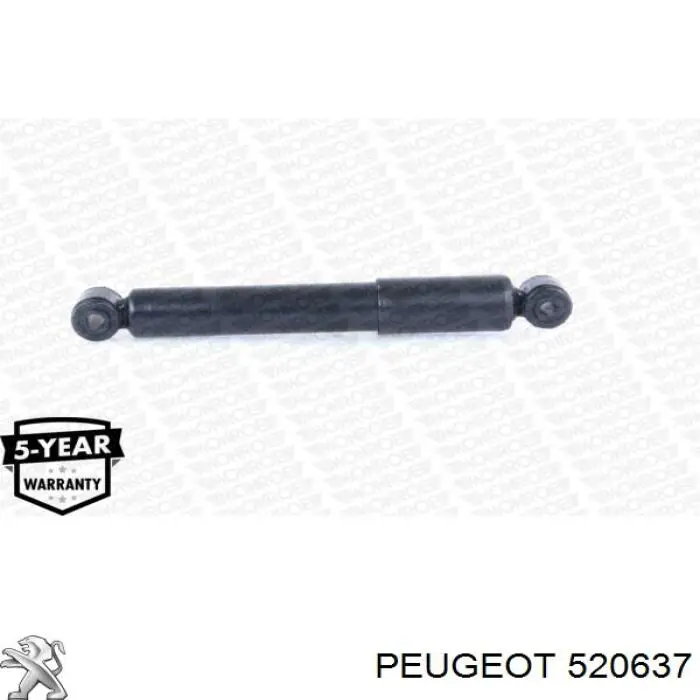 Do koszyka 520637 Peugeot/Citroen Amortyzator tylny