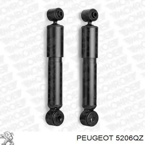 Amortyzator tylny Peugeot/Citroen 5206QZ cena, od 85,62 USD