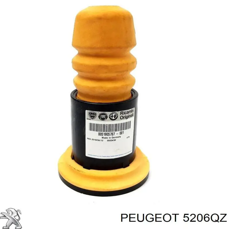 Do koszyka 5206QZ Peugeot/Citroen Amortyzator tylny