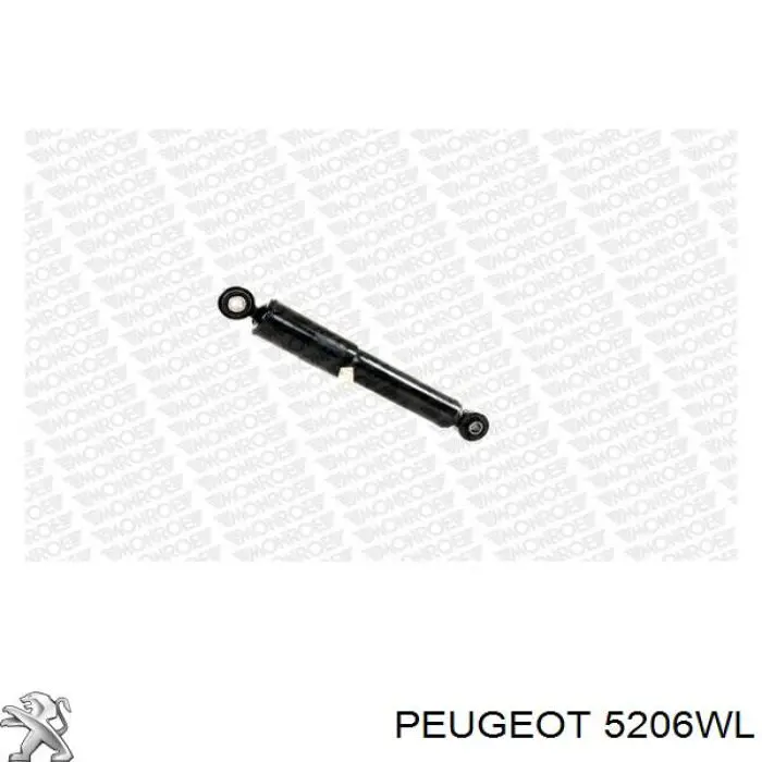 Amortyzator tylny Peugeot/Citroen 5206WL cena, od 42,10 USD