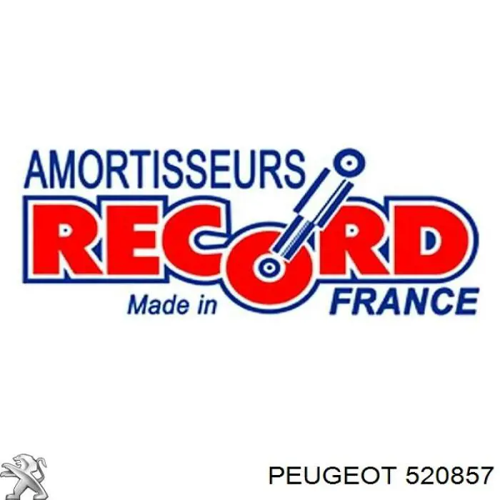 Amortyzator przedni prawy Peugeot/Citroen 520857 cena, od 54,61 USD