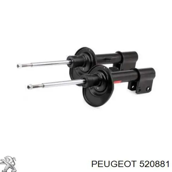 Do koszyka 520881 Peugeot/Citroen Amortyzator przedni lewy