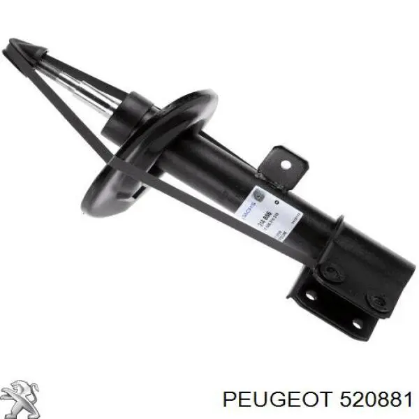 520881 Peugeot/Citroen Amortyzator przedni lewy