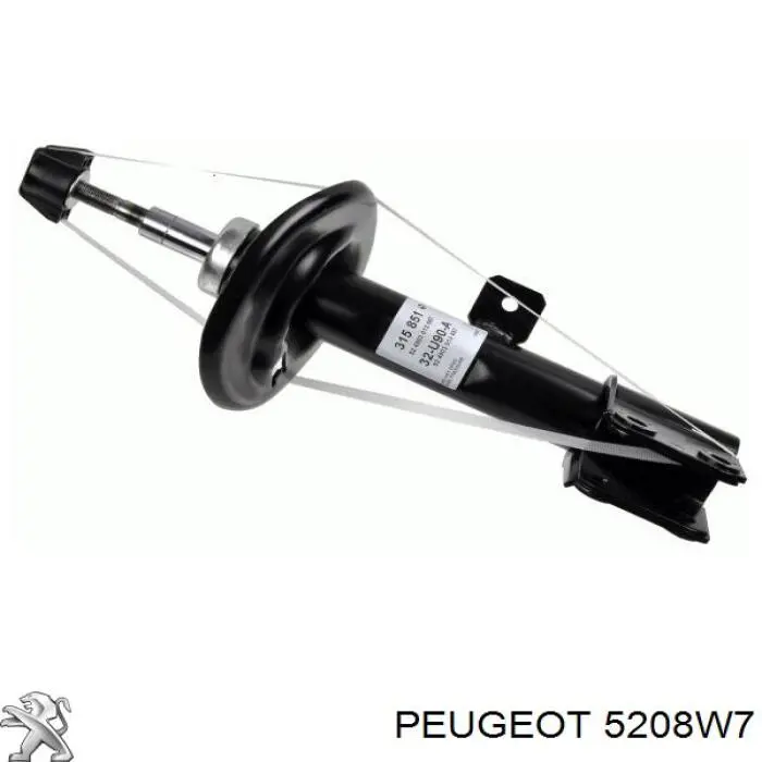5208W7 Peugeot/Citroen Amortyzator przedni lewy