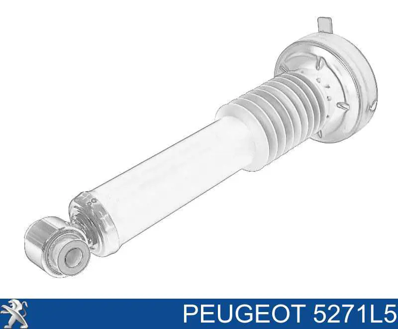 5271L5 Peugeot/Citroen Amortyzator przedni lewy