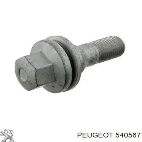 Śruba koła 540567 Peugeot/Citroen