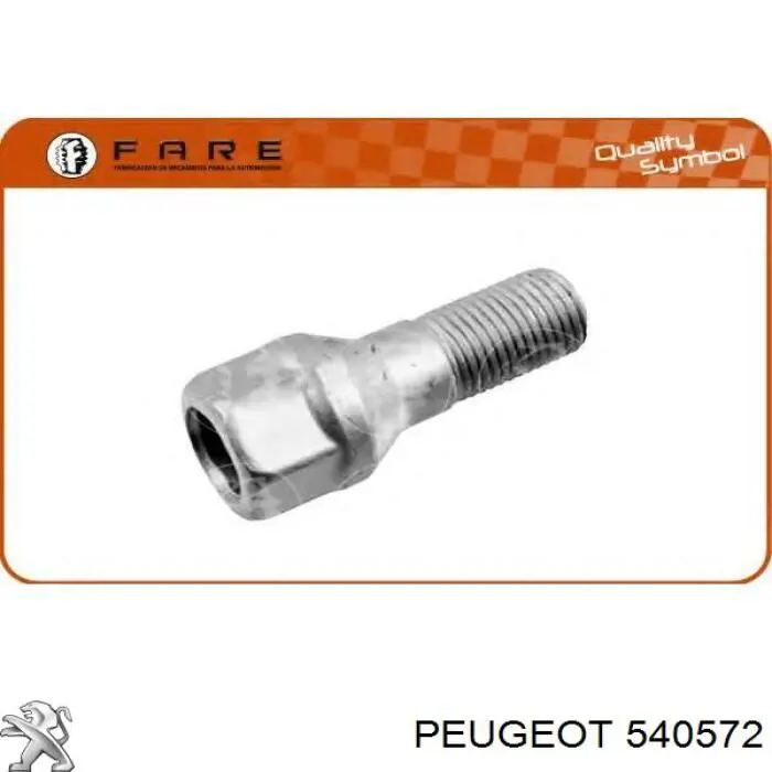 Śruba koła Peugeot/Citroen 540572 cena, od 4,82 USD