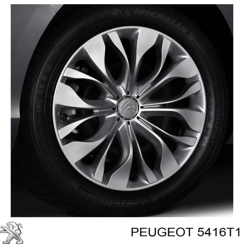 5416T1 Peugeot/Citroen Kołpak do obręczy koła