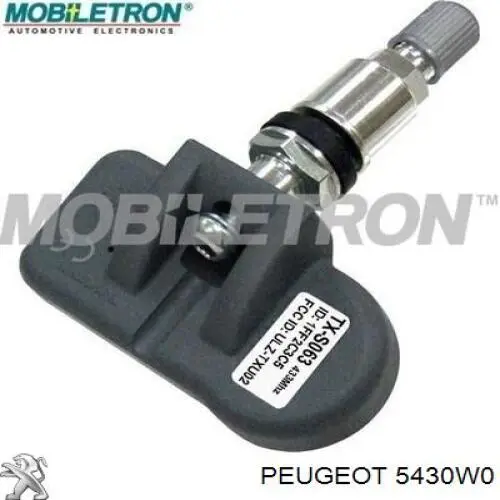 Czujnik ciśnienia w oponach Peugeot/Citroen 5430W0 cena, od 26,39 USD