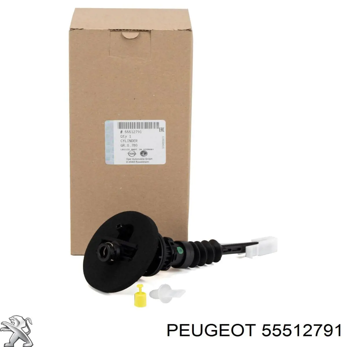 Do koszyka 55508640 General Motors Cylinder sprzęgła główny