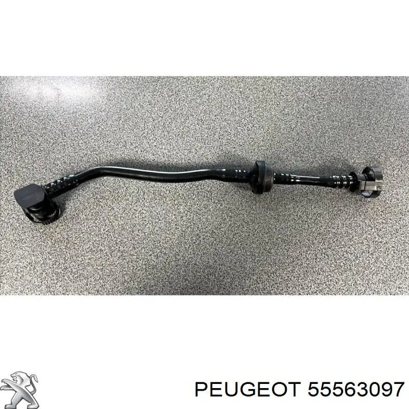 55563097 Opel Króciec wentylacji kadłuba (separatora oleju)