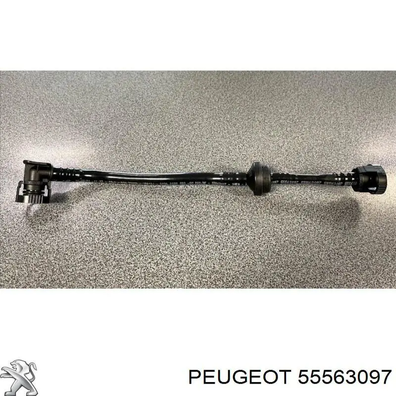 Króciec wentylacji kadłuba (separatora oleju) 55563097 Opel