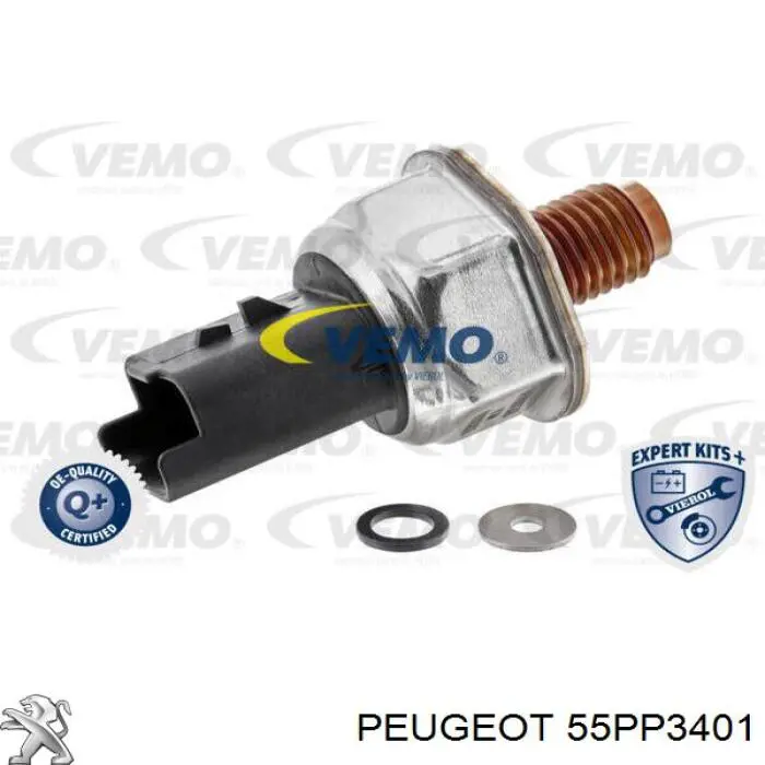 Czujnik ciśnienia paliwa Peugeot/Citroen 55PP3401 cena, od 51,07 USD