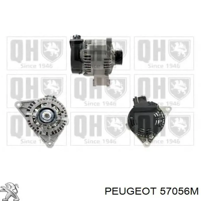 Alternator Peugeot/Citroen 57056M cena, od 74,91 USD
